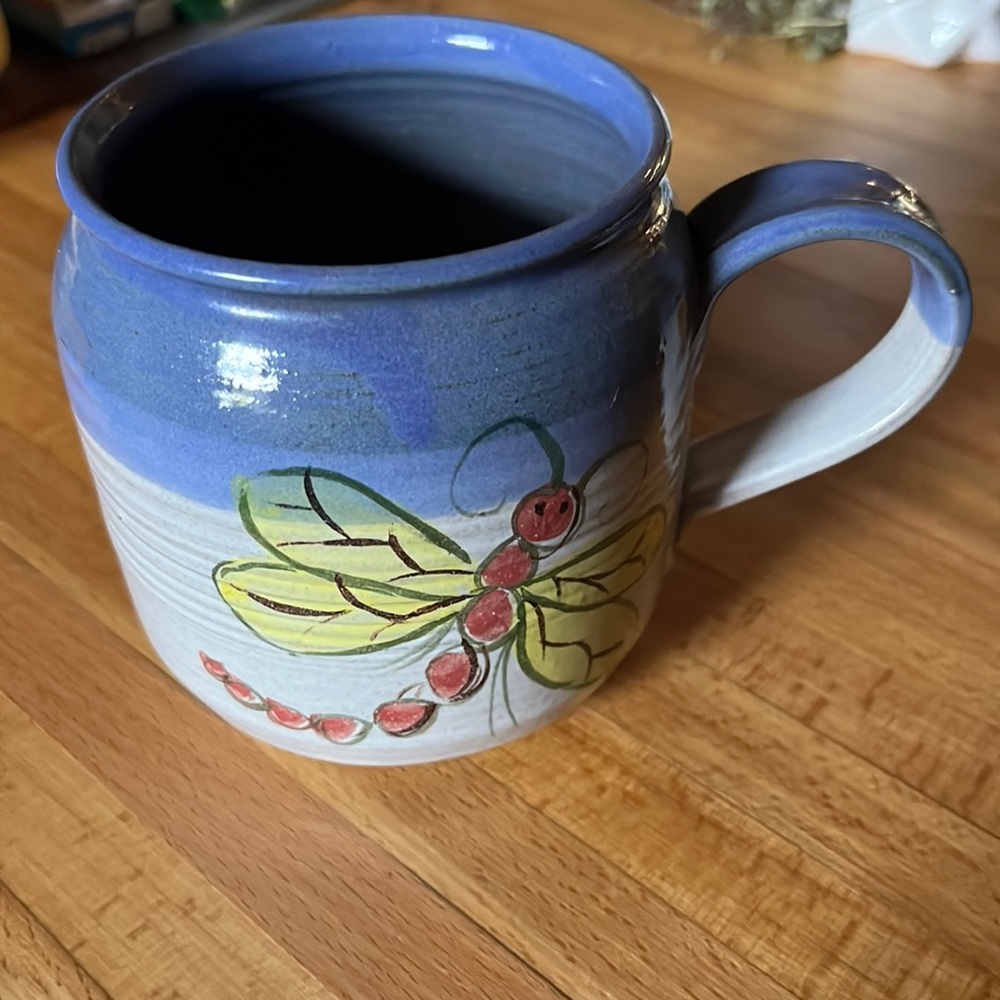 Handmade ceramic cup